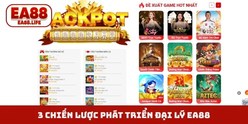 3 chiến lược phát triển đại lý EA88