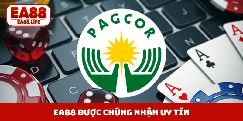 EA88 được chứng nhận uy tín toàn cầu