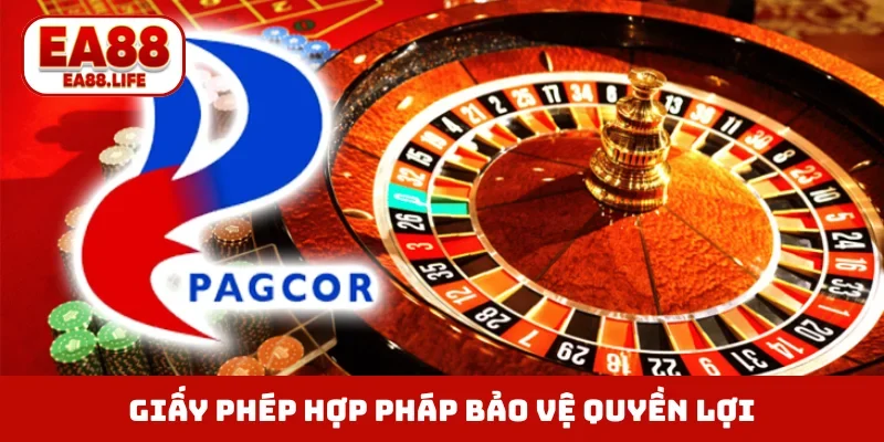 Giấy phép hợp pháp bảo vệ quyền lợi người chơi
