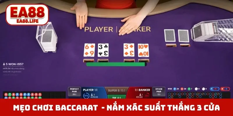 Mẹo chơi Baccarat luôn thắng - Chơi có giới hạn